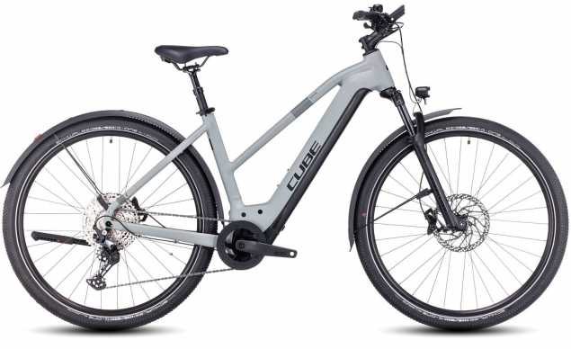 CUBE 24 Nuride Hybrid SLX 750 Allroad Trapez 54cm | grey n black