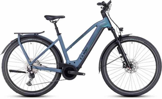 CUBE 23 Kathmandu Hybrid ABS 750 Trapez M | smaragdgrey n blue