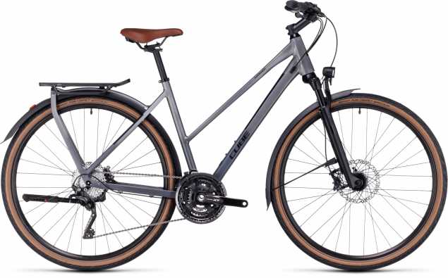 CUBE 23 Kathmandu SLX Trapez 46cm | prizmsilver n black