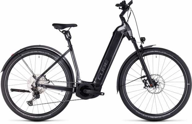 CUBE 23 Nuride Hybrid SLT 750 Allroad Wave 50cm | grey n metal