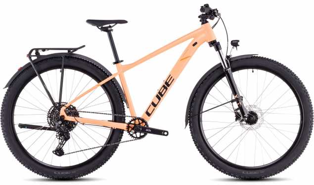 CUBE 25 Aim Race Allroad 29" XXL | tangerine n black