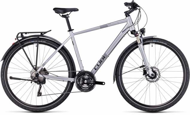 CUBE 23 Nature EXC Allroad Herren 62cm | polarsilver n black