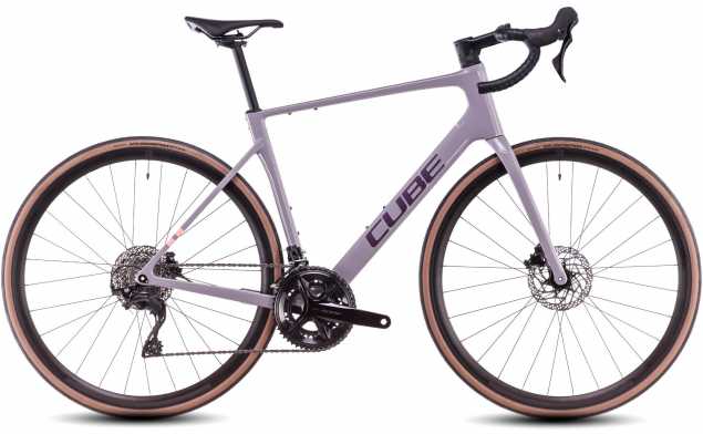 CUBE 25 Attain C:62 Race 60cm | plumgrey n brink