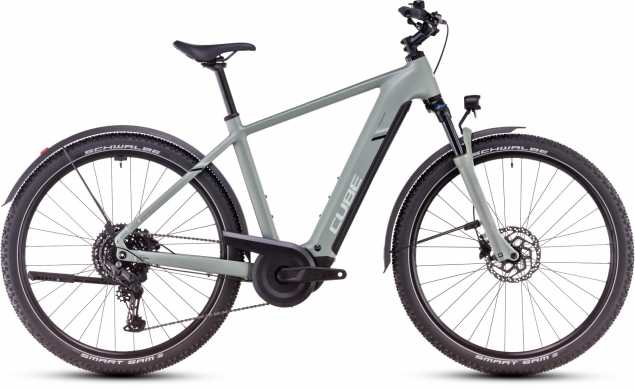 CUBE 25 Nuride Hybrid Pro Allroad 600 50cm | pistachio n stonegrey