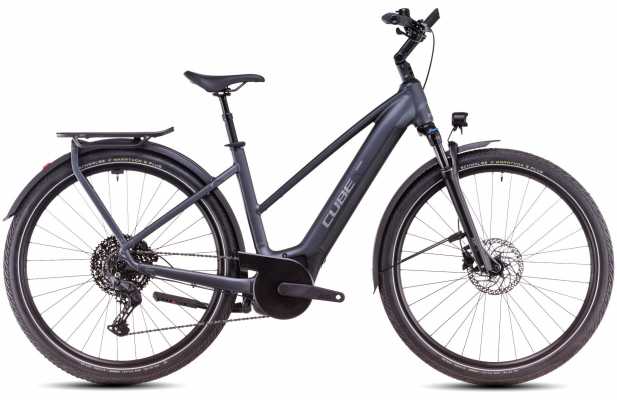 CUBE 25 Touring Hybrid Pro 625 Trapez 50cm | metallicgrey n chrome