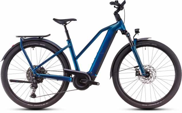 CUBE 25 Kathmandu Hybrid EX 800 Trapez 58cm | electricblue n chrome