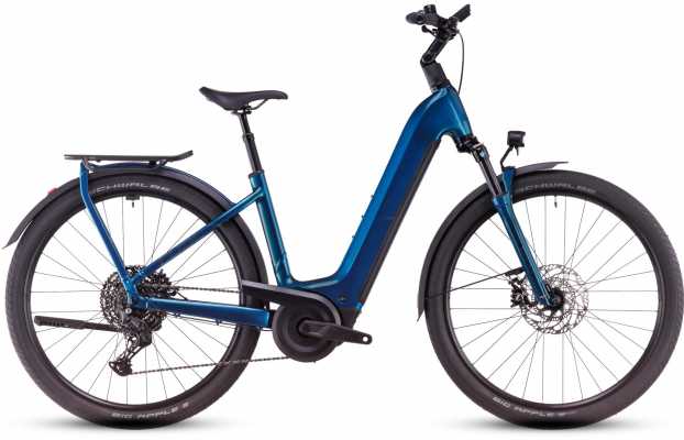 CUBE 25 Kathmandu Hybrid EX 800 Wave 46cm | electricblue n chrome